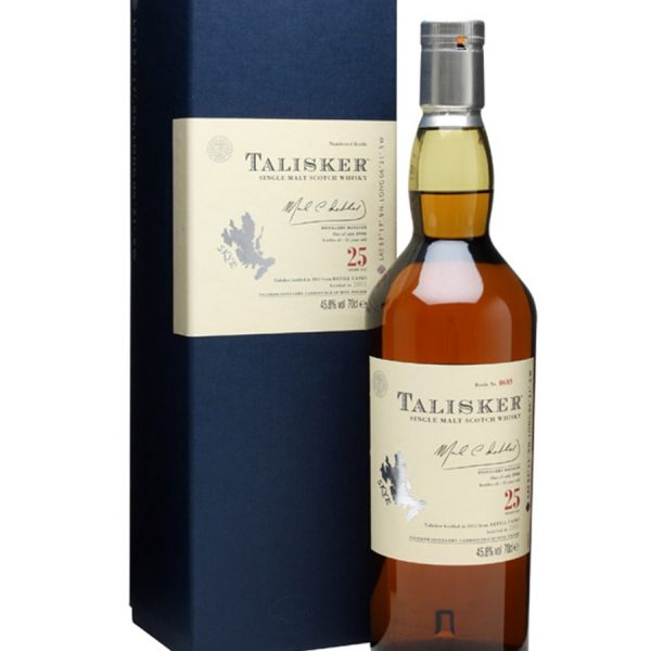 Talisker 25 Year Old Single Malt Scotch Whisky (700ml)