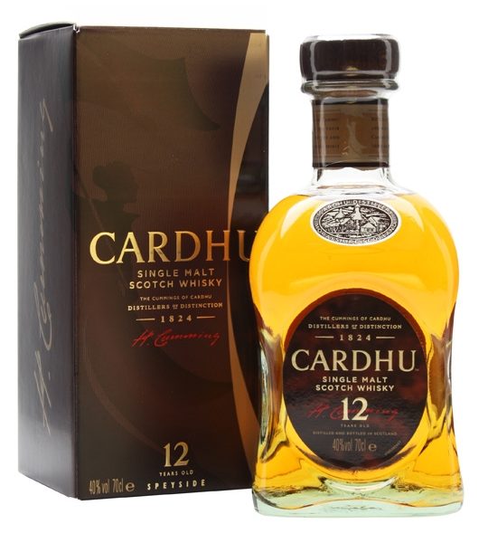Cardhu 12 Year Old Single Malt Scotch Whisky (700ml)
