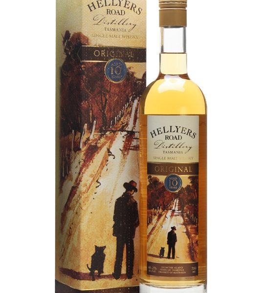 Hellyers Road 10 Year Old Original Single Malt Whisky (700mL)