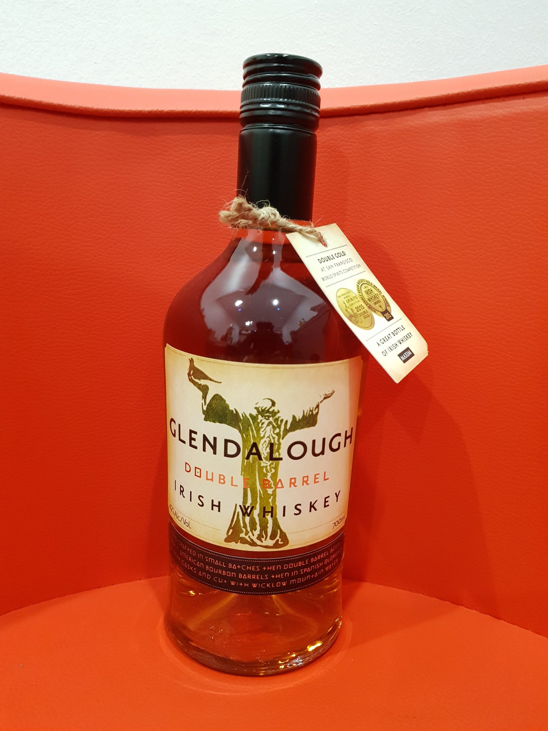 Download Glendalough Double Barrel Single Grain Irish Whiskey 700ml 42 % ABV | Myliquor Online