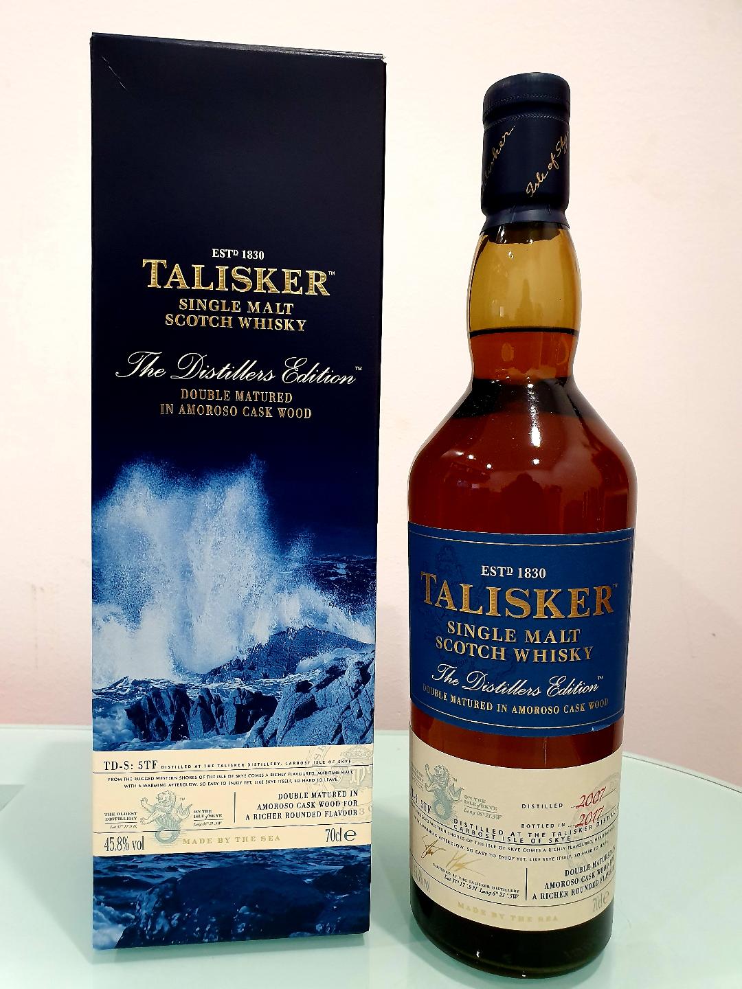 Talisker Distillers Edition Scotch Whisky 700mL 45.8 My Liquor Online