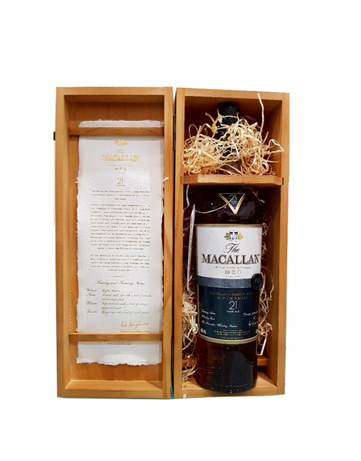 The Macallan Fine Oak 21 Year Old Single Malt Scotch Whisky 700ml 43 Abv My Liquor Online