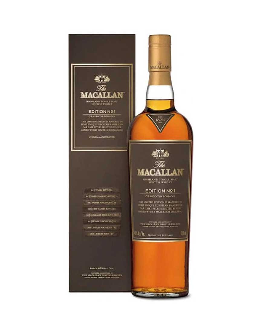 The Macallan Edition No 1 Single Malt Scotch Whisky 700ml 48 Abv My Liquor Online