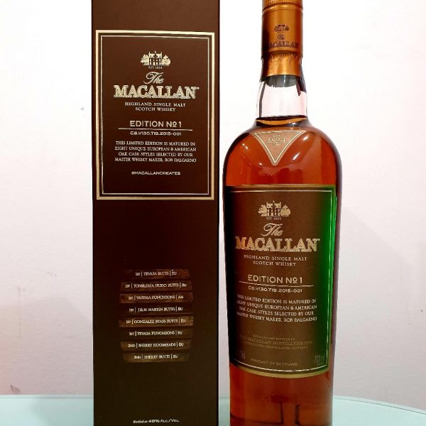 The Macallan Edition No 1 Single Malt Scotch Whisky 700ml 48