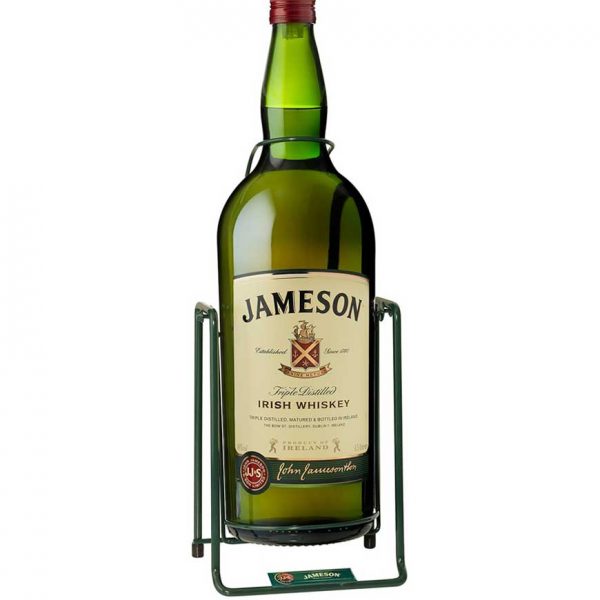Jameson-Irish-Whisky-on-a-cradle-with-gift-box-4.5-Litre