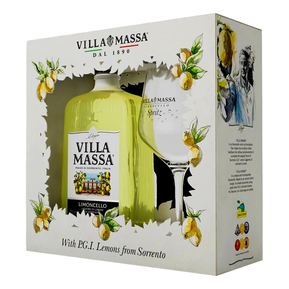 Villa Massa Limoncello Gift Pack - My Liquor Online